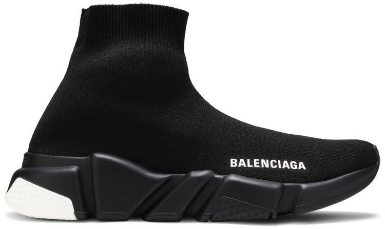 Balenciaga Wmns Speed Sneaker Black White