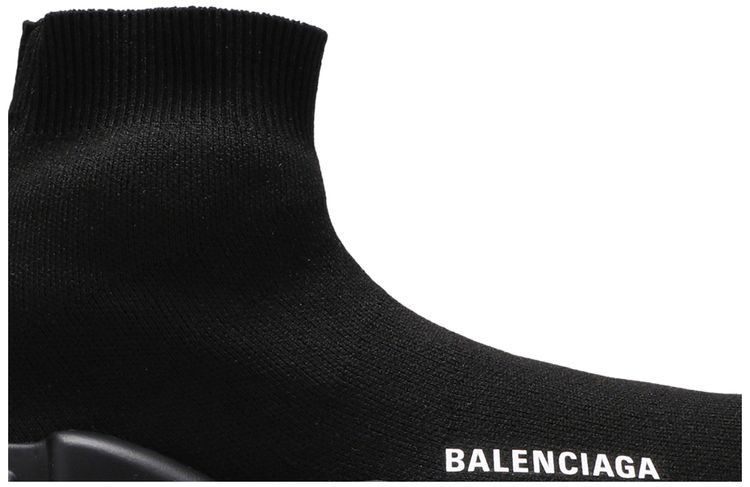 Balenciaga Wmns Speed Sneaker Black White
