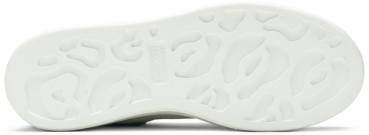 Alexander McQueen Wmns Oversized Sneaker White Chrome Green