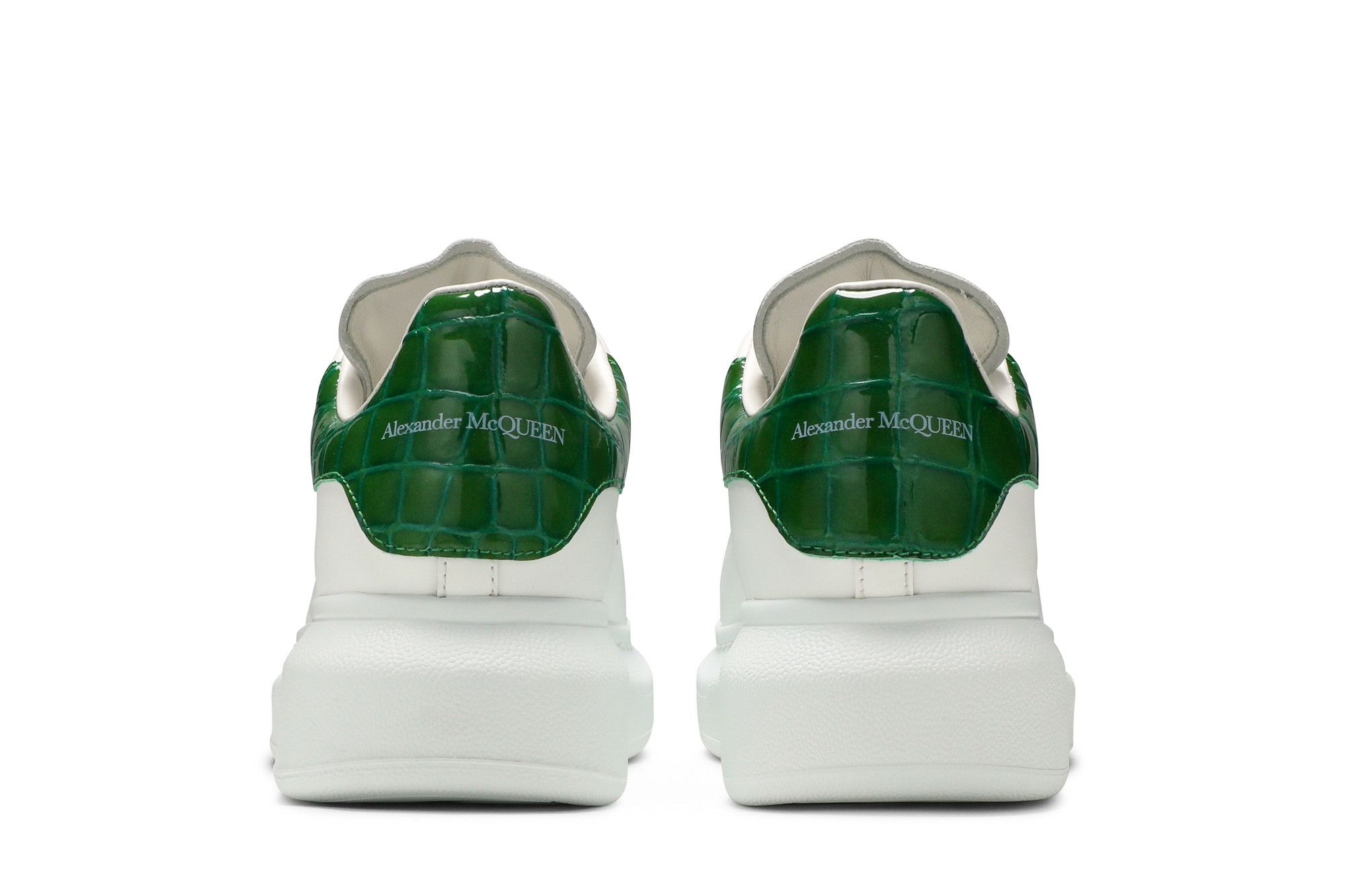 Buy Alexander McQueen Wmns Oversized Sneaker 'White Chrome