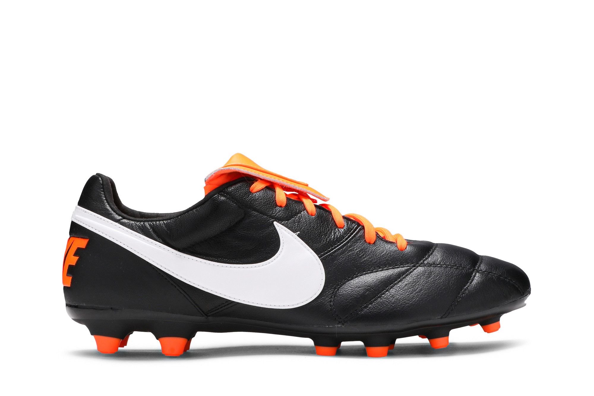 Size 10.0 Premier 2 FG Black Total Orange