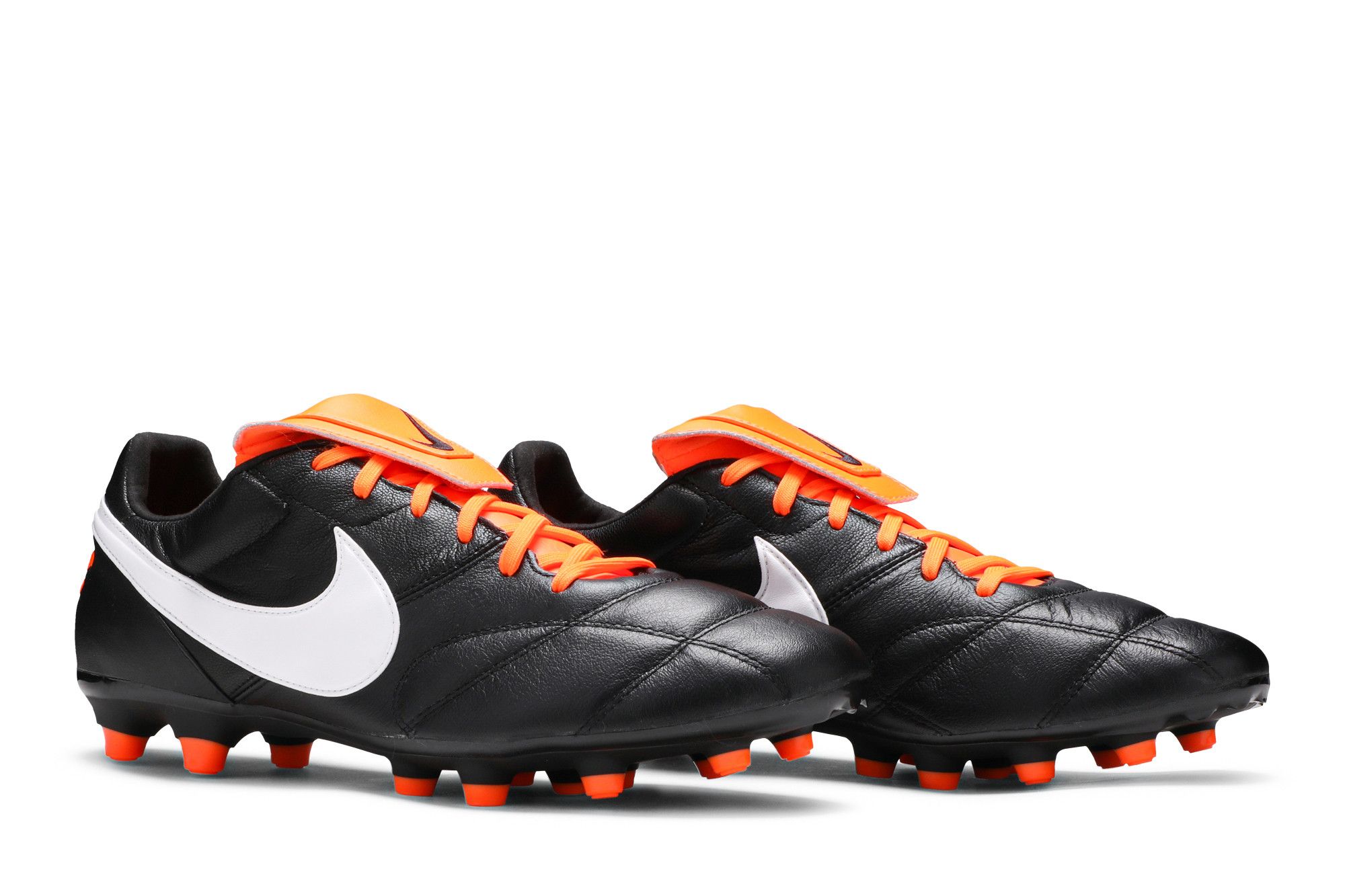 Nike premier 2.0 black total orange clearance