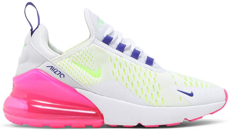 Nike Wmns Air Max 270 White Pink Blast Volt