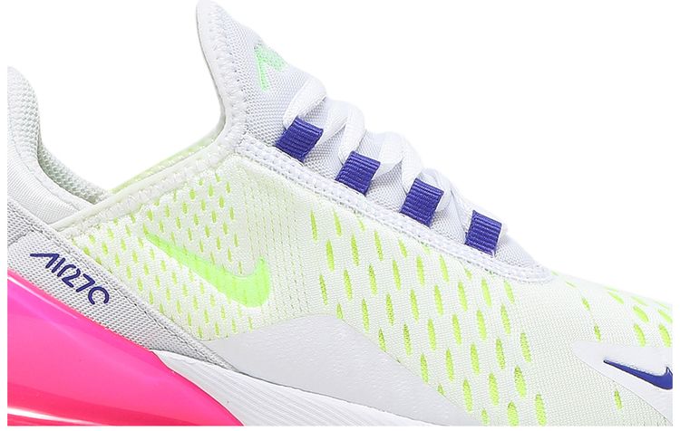 Nike Wmns Air Max 270 White Pink Blast Volt