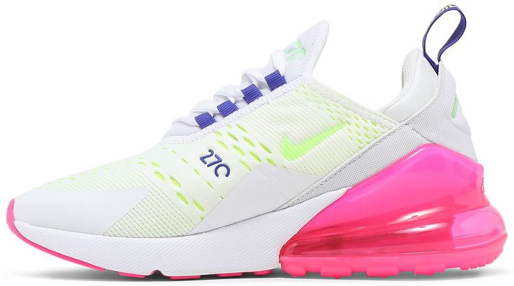 Nike Wmns Air Max 270 White Pink Blast Volt