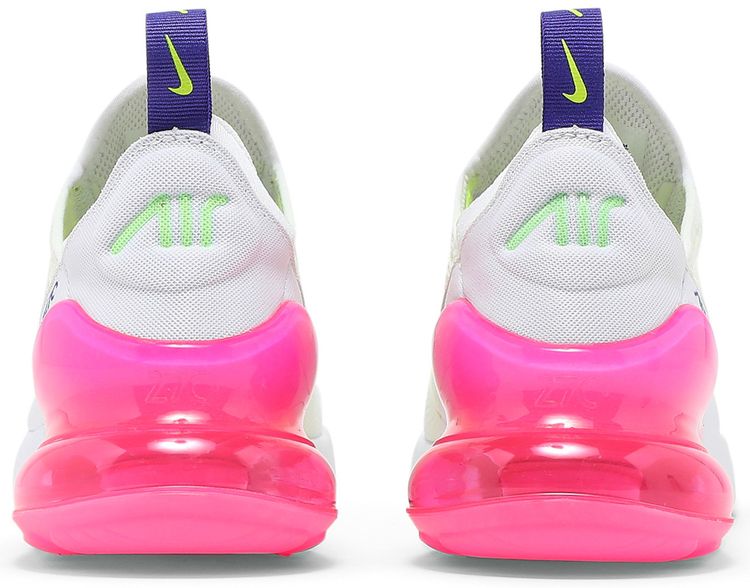 Nike Wmns Air Max 270 White Pink Blast Volt