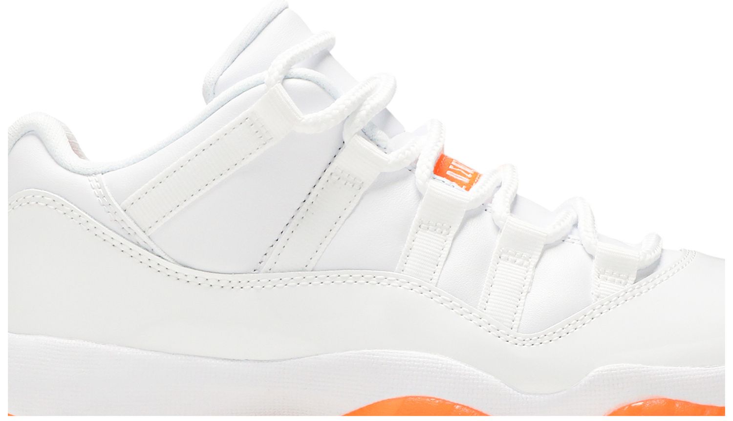 low top jordan 11 orange