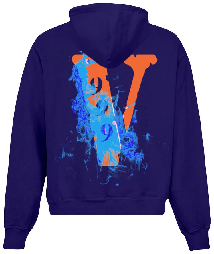 Vlone x Juice WRLD Legends Never Die Hoodie Royal Blue