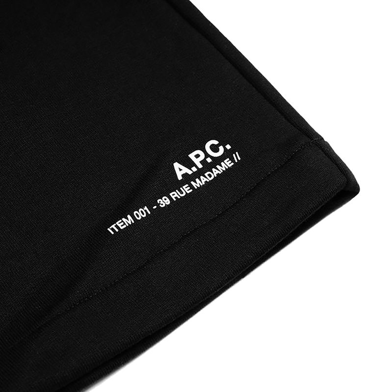 APC Item Shorts Noir