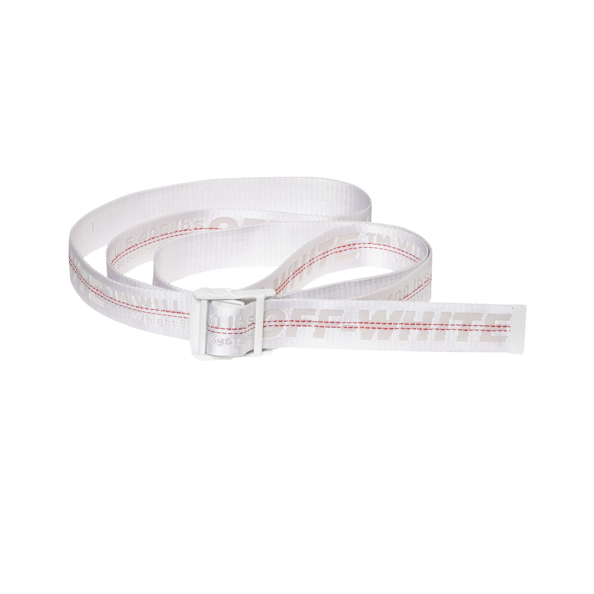 Buy Off-White Industrial Belt 'White' - OWRB009E20FAB0010101 | GOAT