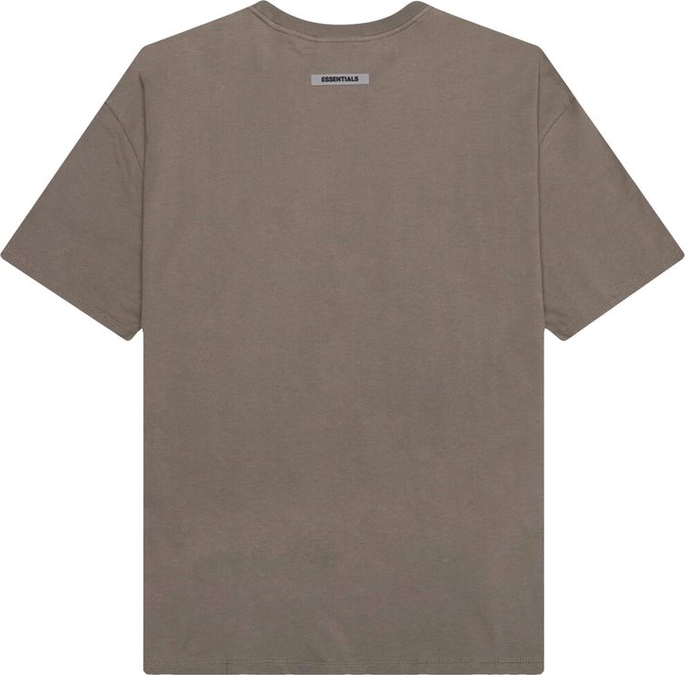 Fear of God Essentials Logo T Shirt Taupe