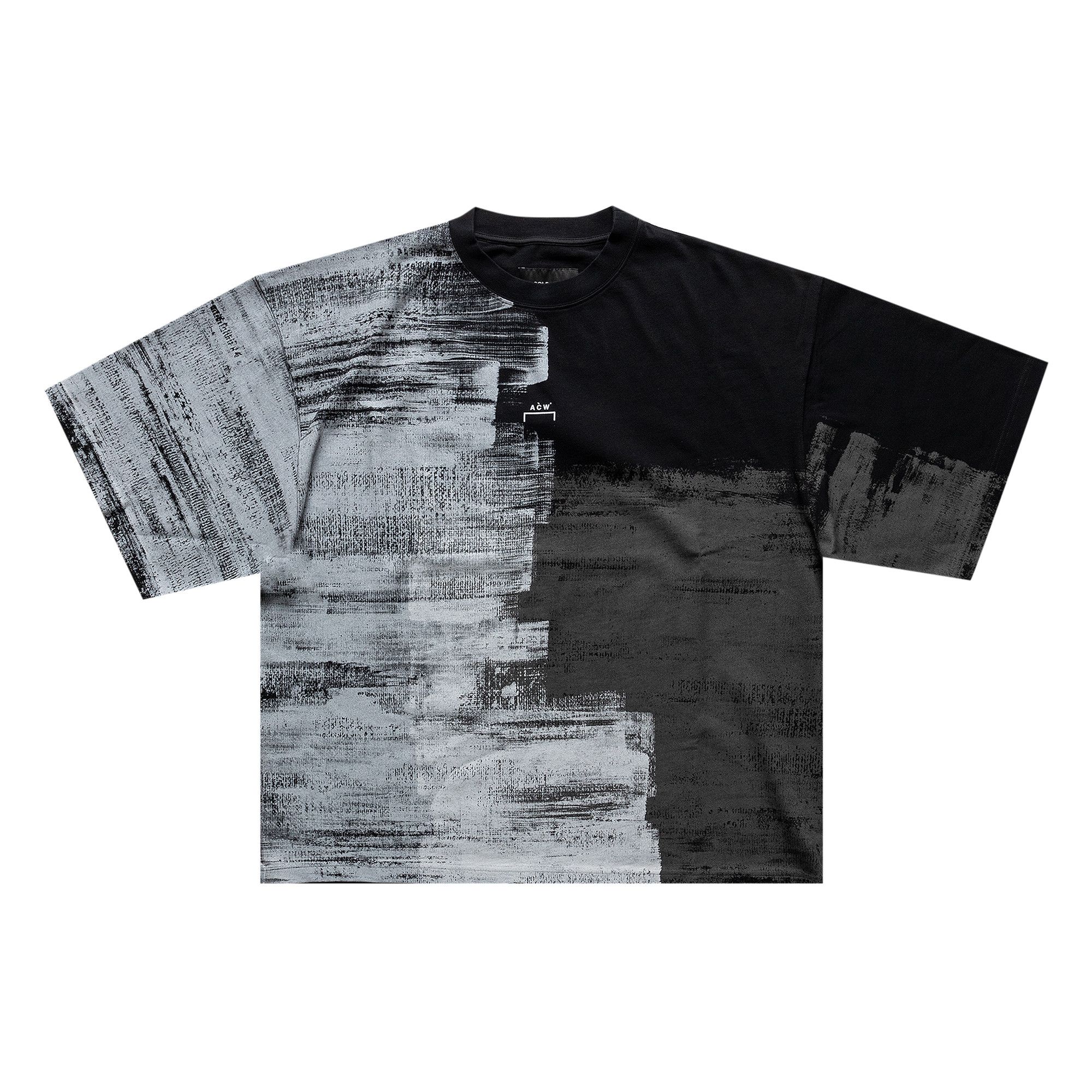 ★A-COLD-WALL★ Brush Stroke Short Sleeve T-Shirt Blue ACWMT MUSINSA | A COLD WALL Brush Stroke Short Sleeve T-Shirt