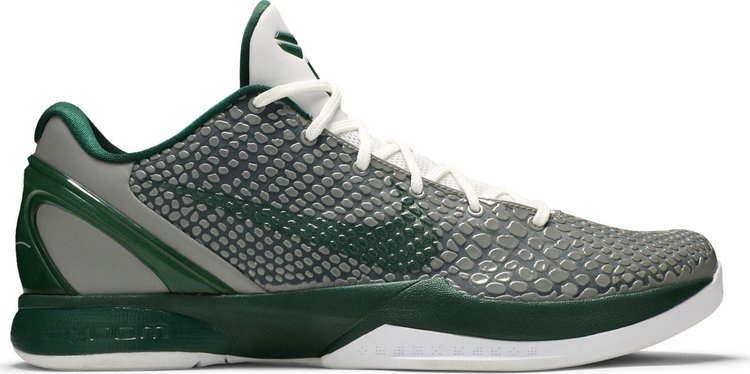 Zoom Kobe 6 Medium Grey Gorge Green