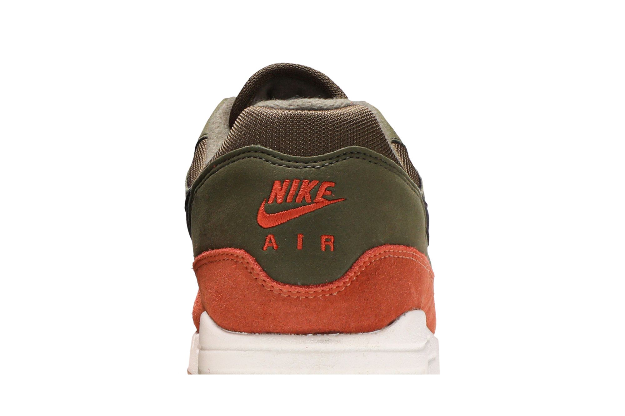 Nike air max 1 olive canvas dark russet online