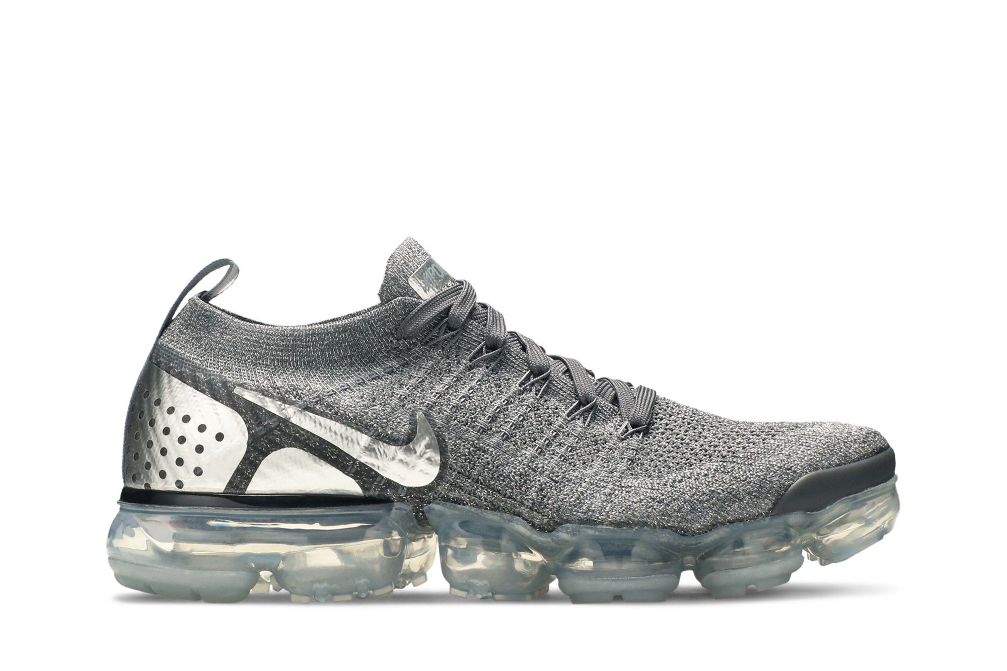 Buy Wmns Air VaporMax Flyknit 2 Chrome Grey 942843 013 GOAT