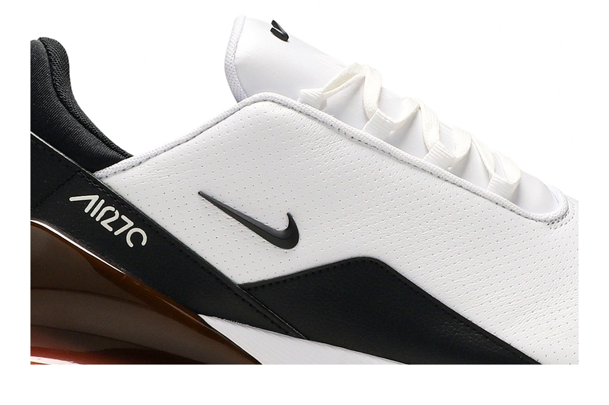 Nike 270 white leather top
