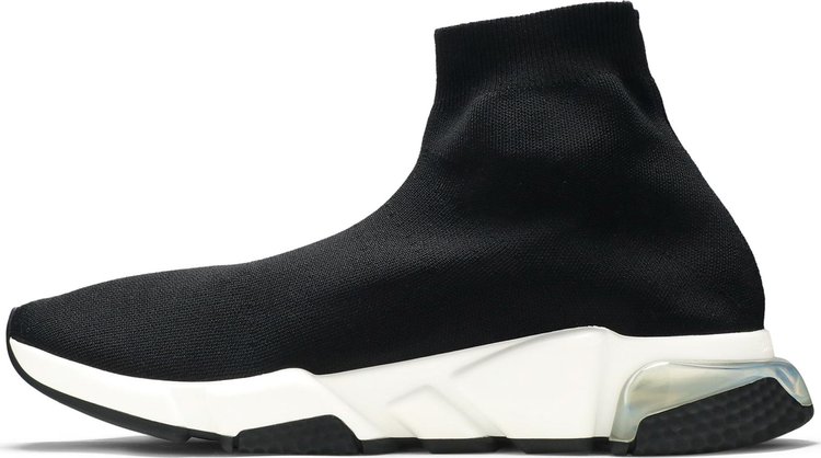 Balenciaga Speed Trainer Clear Sole   Black