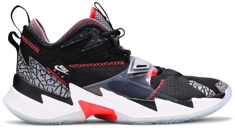 Air Jordan Why Not Zer03 PF Black Cement