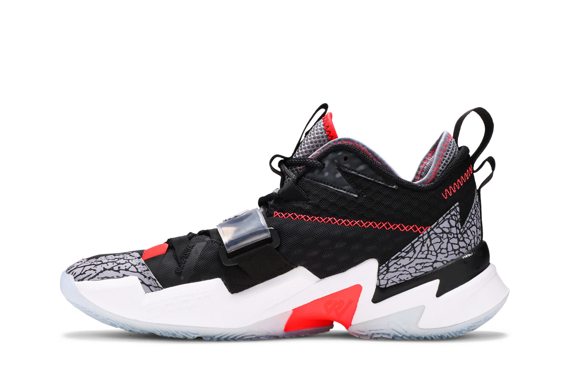 Buy Air Jordan Why Not Zer0.3 PF 'Black Cement' - CD3002 006 | GOAT