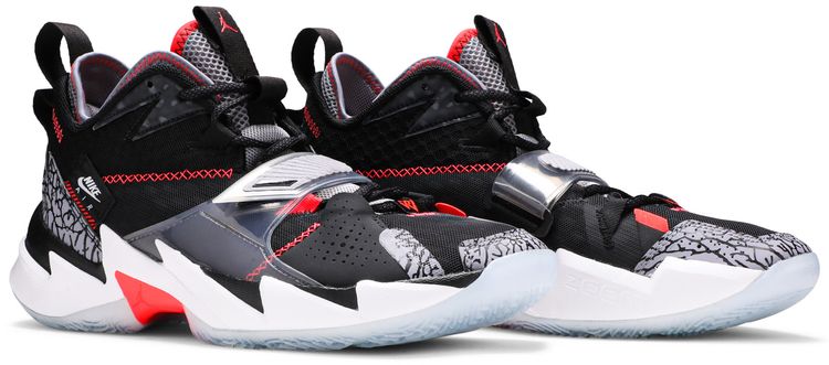 Air Jordan Why Not Zer03 PF Black Cement
