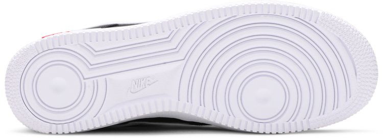 Nike Air Force 1 07 Low Worldwide Pack   Black Flash Crimson