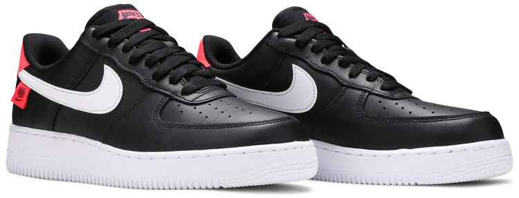 Nike Air Force 1 07 Low Worldwide Pack   Black Flash Crimson