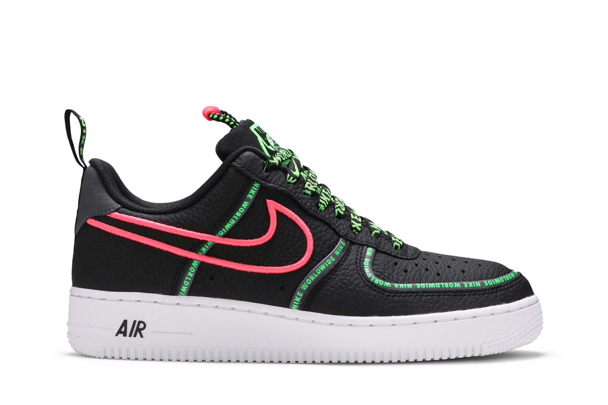 Green and black air force 1 store