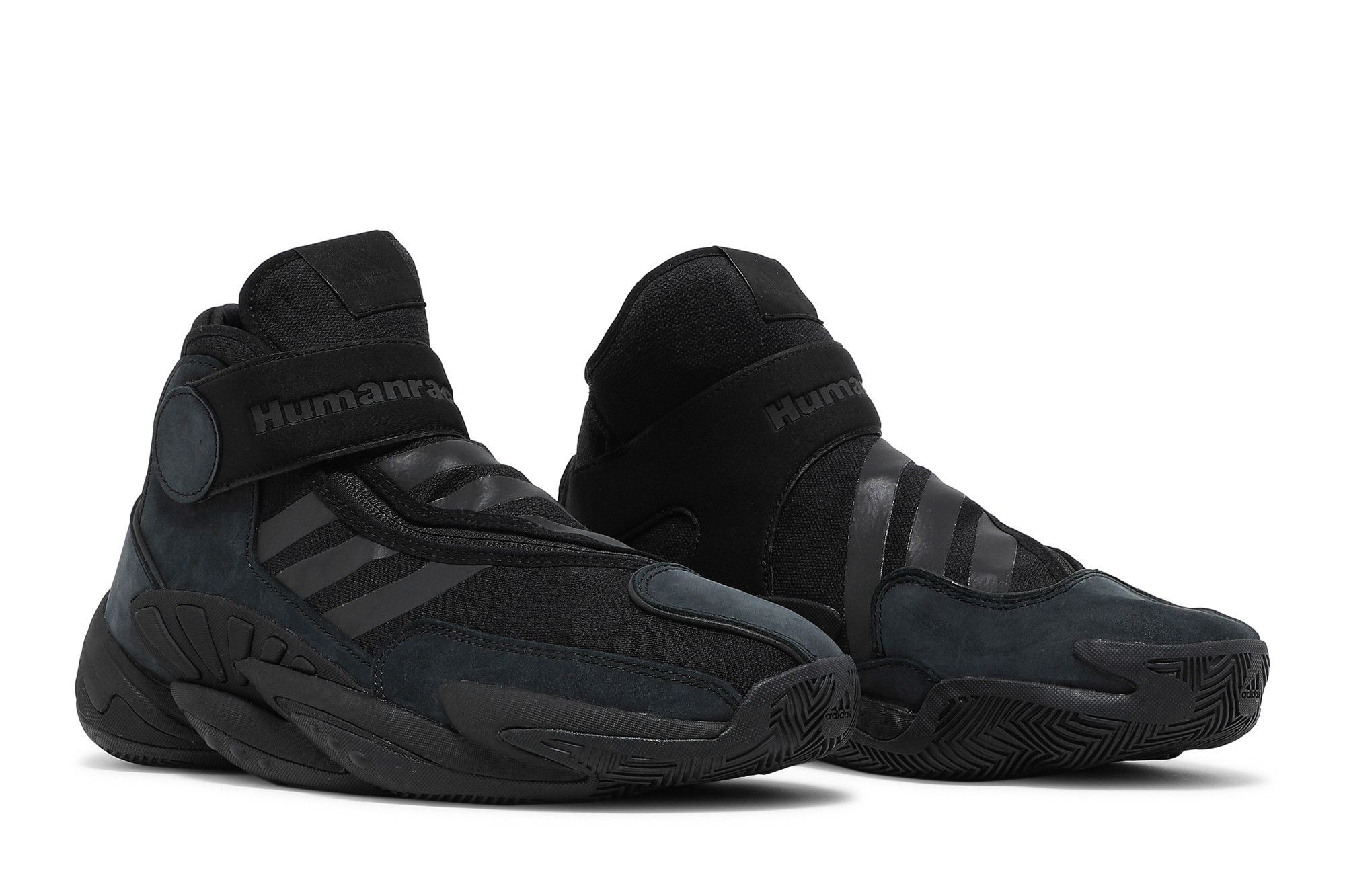 Buy Pharrell x Crazy BYW 0 To 60 Triple Black GX2486 GOAT