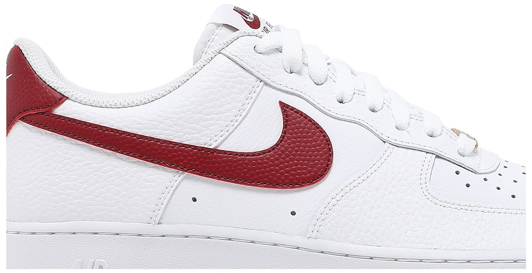 mens air force 1 red and white