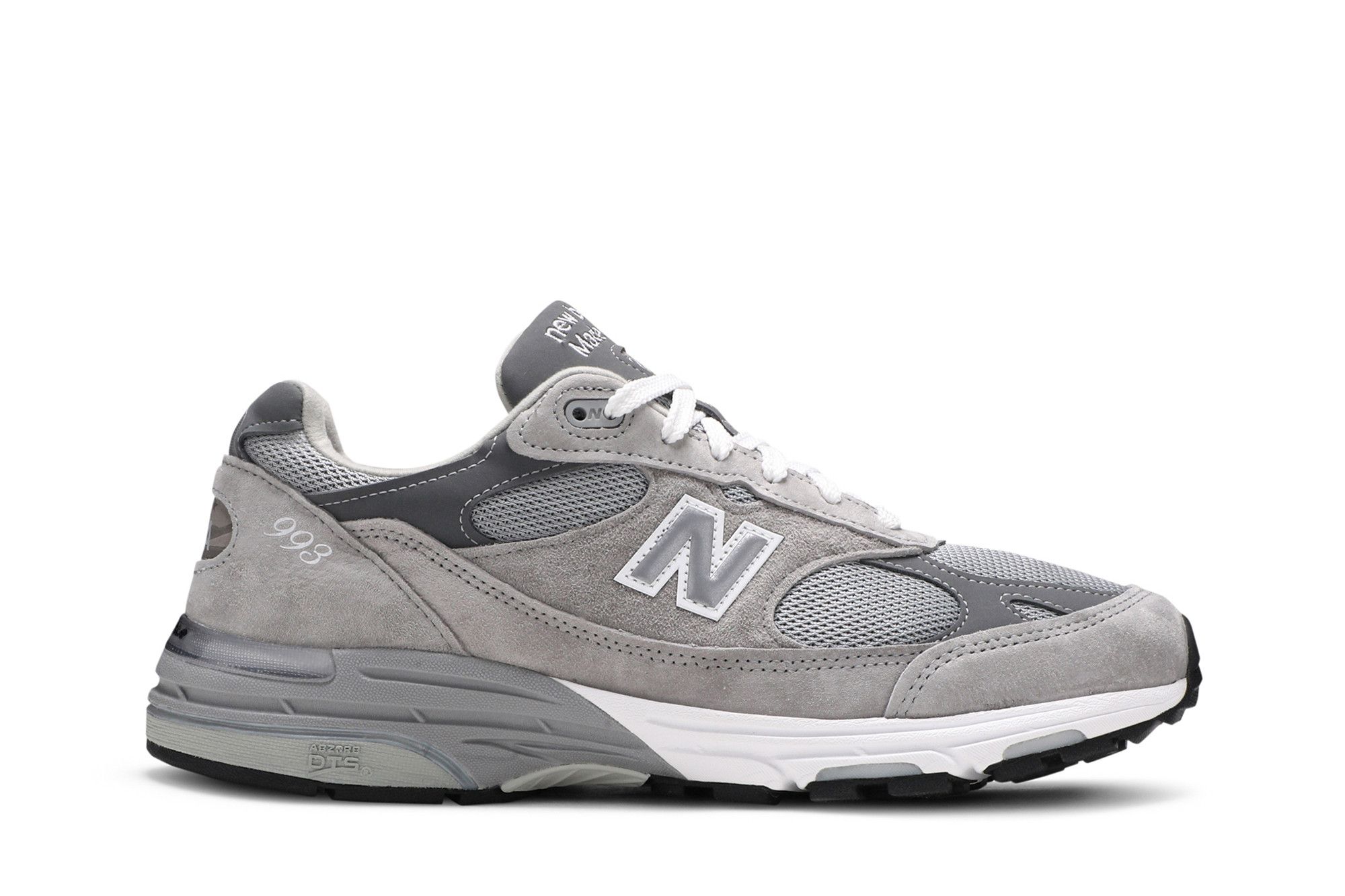 Buy New Balance 993 Made in USA 2E Wide 'Grey White' - MR993GL 2E