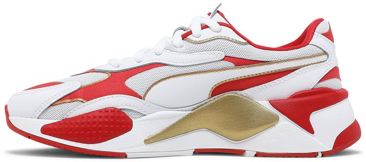 Puma Wmns RS X3 Varsity White High Risk Red