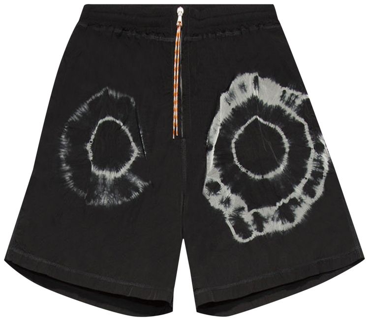 Aries Windcheater Shorts Black Tie Dye