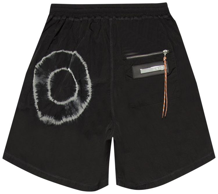 Aries Windcheater Shorts Black Tie Dye