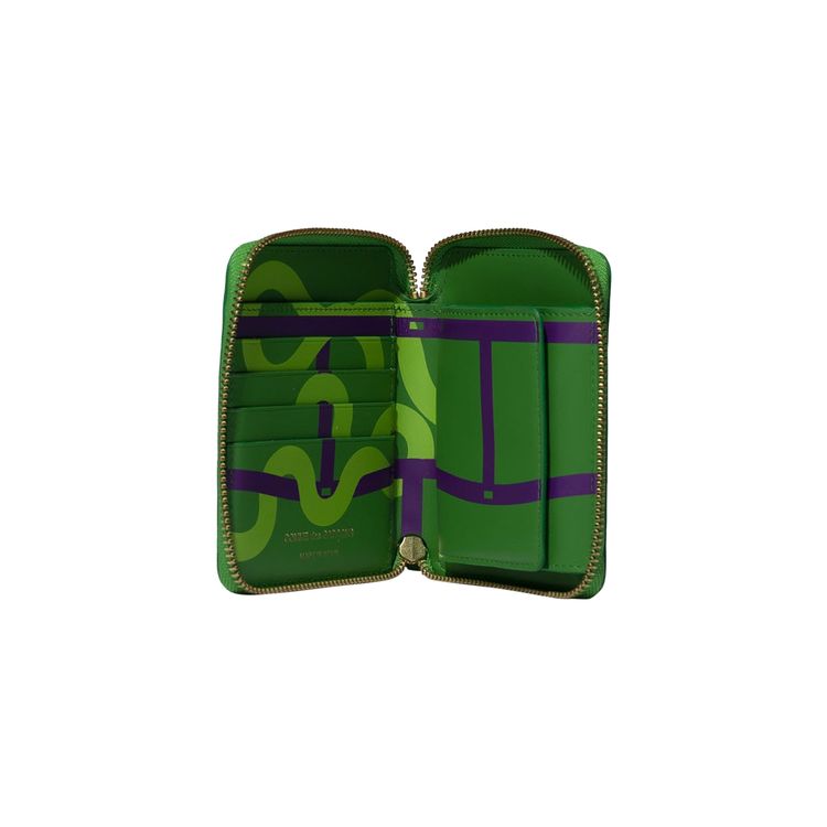 Comme des Garcons Ruby Eye Wallet Green