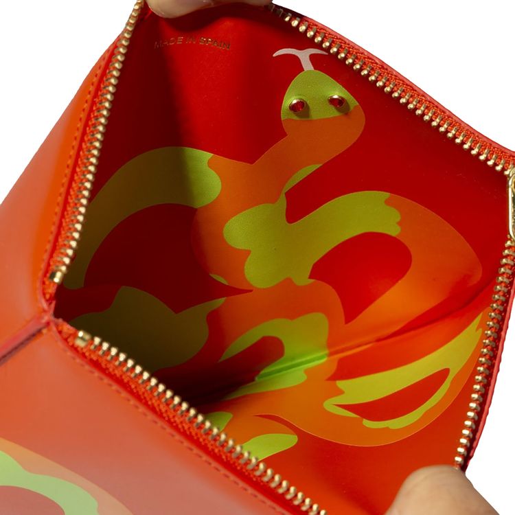 Comme des Garcons Ruby Eye Wallet Orange