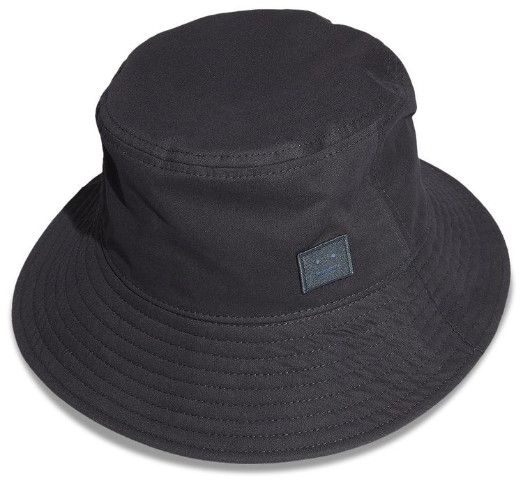 Acne Studios Cotton Bucket Hat Black