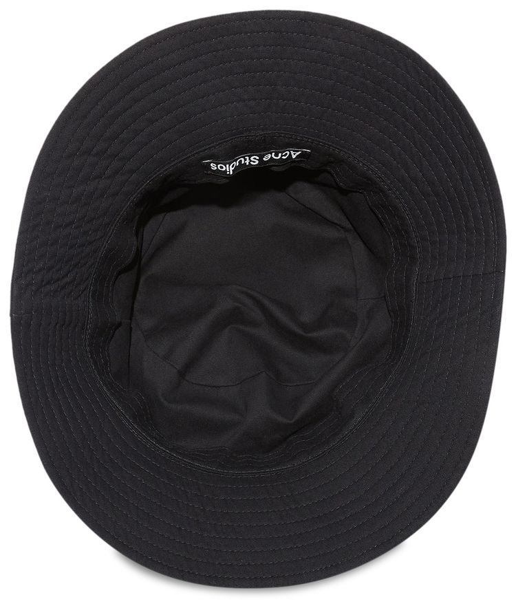Acne Studios Cotton Bucket Hat Black