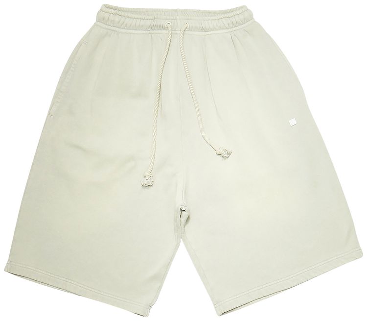 Acne Studios Fleece Sweat Shorts Dusty Green