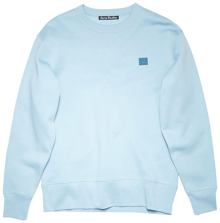 Acne Studios Crew Neck Sweatshirt Powder Blue