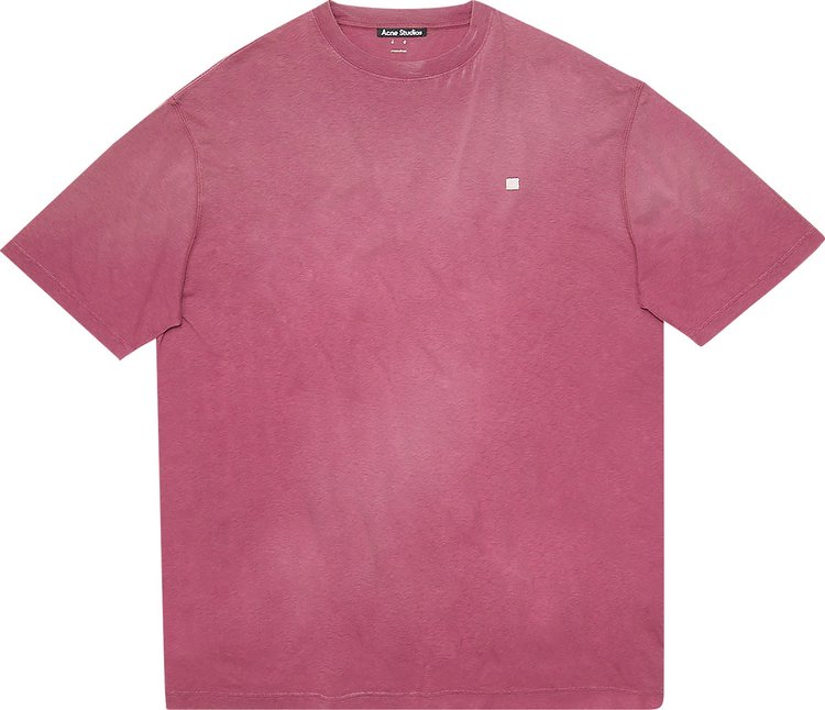 Acne Studios Oversized T Shirt Berry Purple