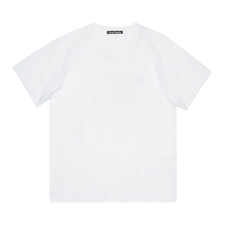 Acne Studios Crew Neck T Shirt Optic White