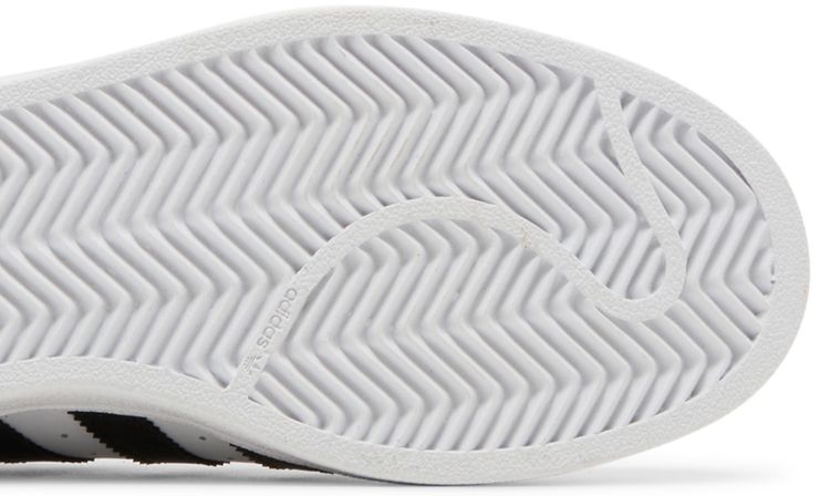 Adidas Superstar J White Core Black