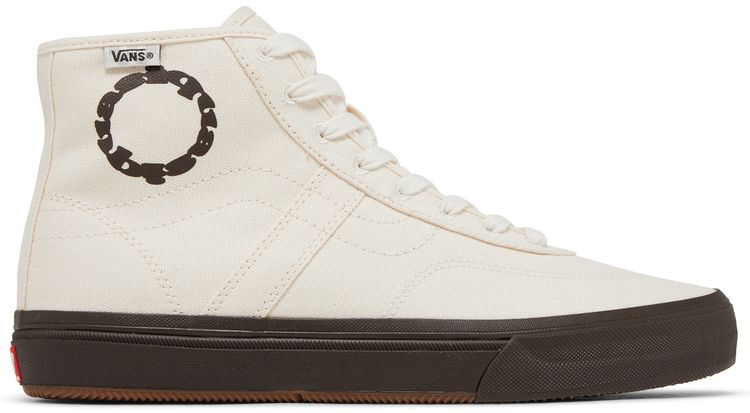 Vans Quasi Skateboards x Gilbert Crockett High Decon Cream Brown