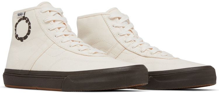 Vans Quasi Skateboards x Gilbert Crockett High Decon Cream Brown