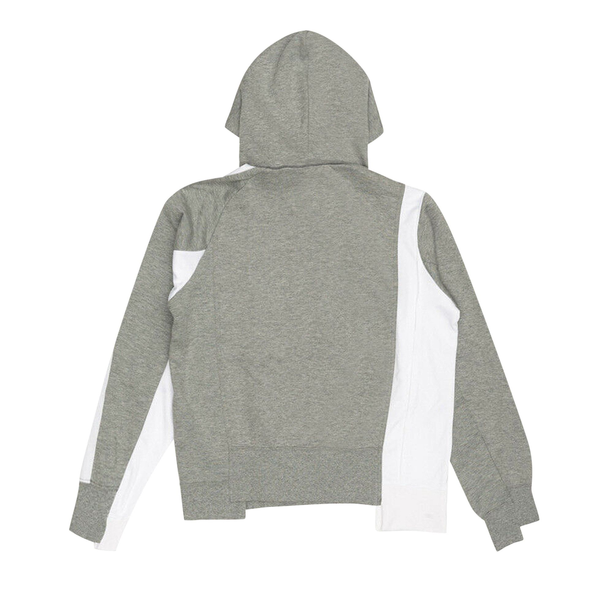 WMNS) Nike x sacai Double-Zip Hoodie 'Obsidian' CD6303-711