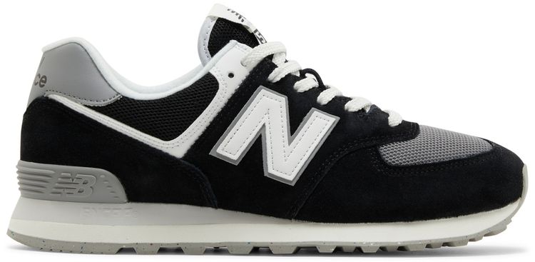 New Balance 574 Black White Grey