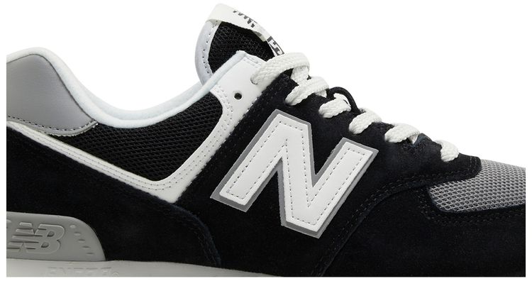 New Balance 574 Black White Grey