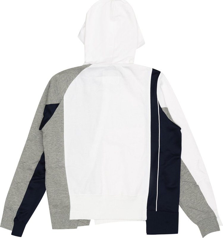 Nike x Sacai Double Zip Hoodie Canyon GoldObsidian