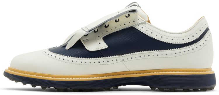 Malbon Golf x adidas MC87 Spikeless Golf Off White Collegiate Navy