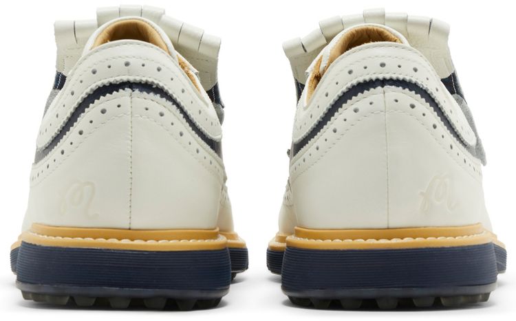 Malbon Golf x adidas MC87 Spikeless Golf Off White Collegiate Navy